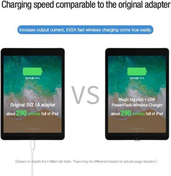 Image du produit Nillkin Magic Tags Plus Series Adaptateur de charge Qi (Lightning)