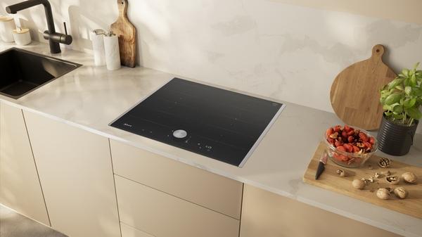 Image du produit Neff N 90, Table de cuisson à induction, 60 cm, noir, avec cadre à poser, T66TTX4L0
