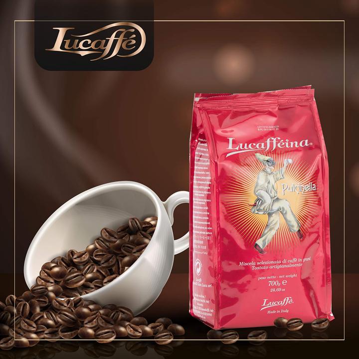 Lucaffe PULCINELLA 700g (700 g, Dark roast)