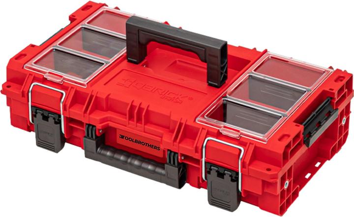 Immagine prodotto Tool Brothers Toolbrothers RHINO PRIME Cassetta degli attrezzi 150 Profi RED ULTRA HD Personalizzata impilabile