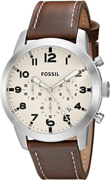 Fossil Pilote 54 (Montre analogique, Chronographe, 44 mm)