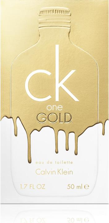 Actual product image Calvin Klein CK One Gold (Eau de toilette, 50 ml)