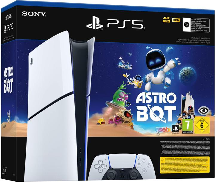 Sony PlayStation 5 Digital Edition incl. Astro Bot