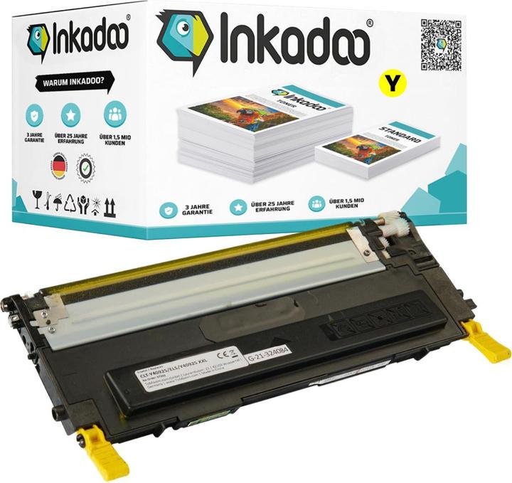 Actual product image Inkadoo Compatible toner for Samsung CLP-315 W (Y)