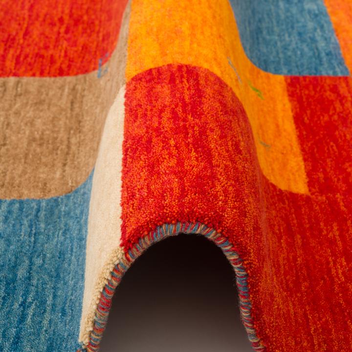 Produktbild Pergamon Natur Wolle Teppich Gabbeh Esta Läufer (70 x 140 cm)