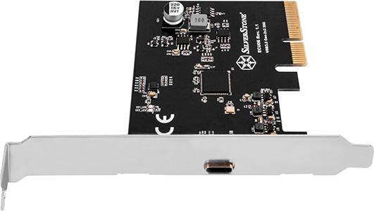 Produktbild Silverstone SST-ECU06, USB-C 3.2 Gen 2x2 Schnittstellenkarte - PCIe