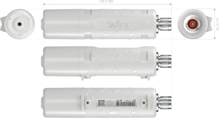 Actual product image Wifx L1 - LoRaWAN Outdoor Gateway 3dBi Antenna
