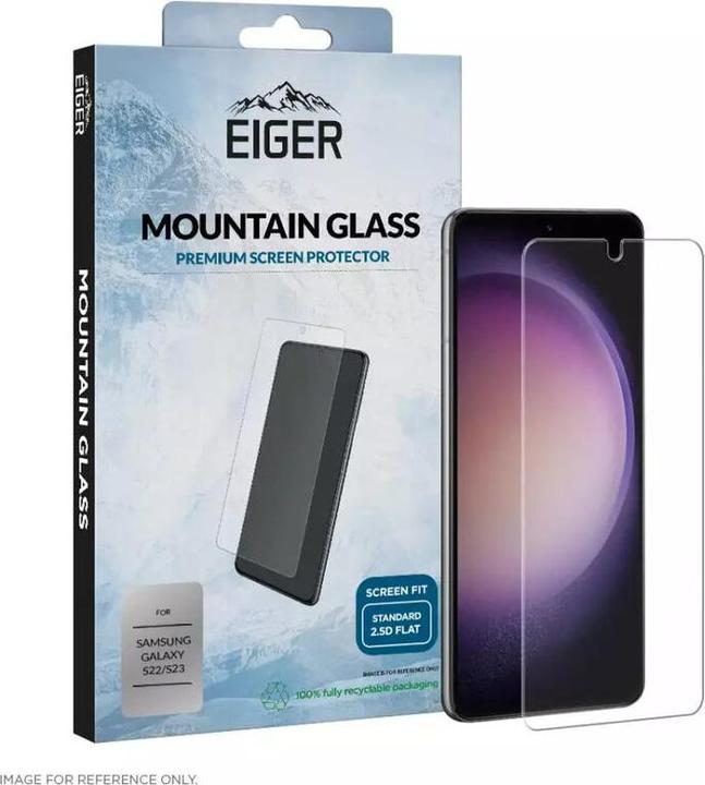 Produktbild Eiger Mountain Glass Clear (1 Stück, Samsung Galaxy S23)