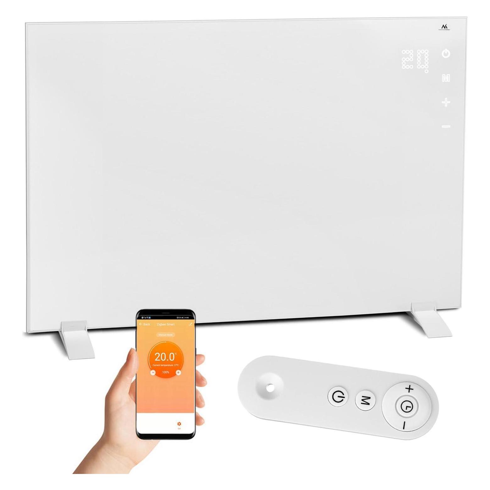 Remote Radiator For Ed Maclean Heating panel radiator, 720W infrared, Timer, Remote control ...