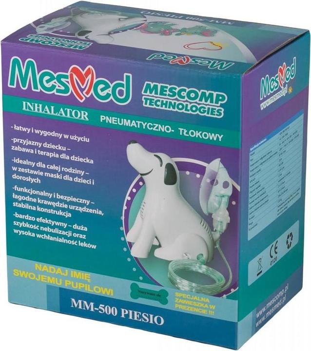 Actual product image MesMed Pneumatic-piston inhaler MM-500 Piesio