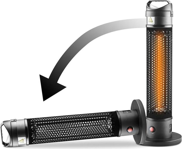 Produktbild Neo Tools electric heater, 1000 W floor heater, IP44 (90-035) (1000 W)