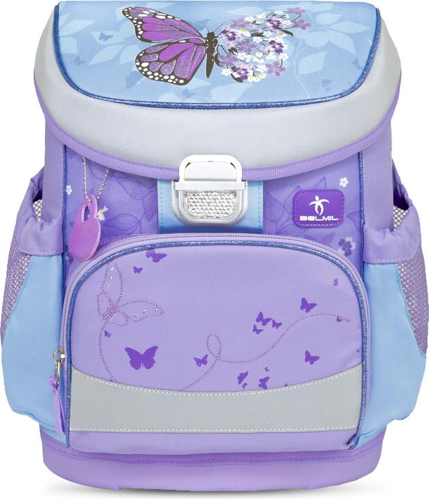 Belmil MINI FIT Schulrucksack-Set Butterfly (17 l)