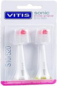 Vitis sonic Ersatzbürstenkopf gingival (2 x)