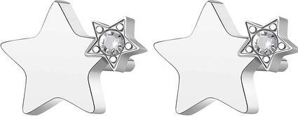 Sagapo S'Agapõ - Elegant steel earrings with CLICK SCK45 crystals
