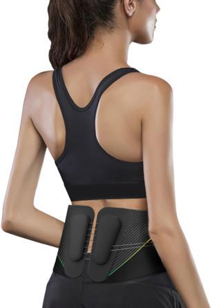 Actual product image Homedics Back Waist Support Massager Belt Black