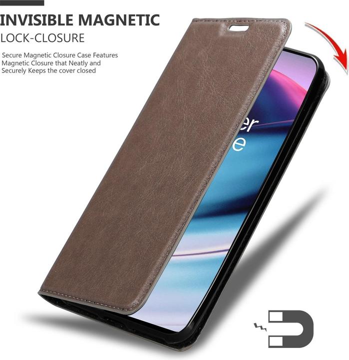 Actual product image Cadorabo Book Invis. Magnet sleeve (OnePlus North CE 5G)