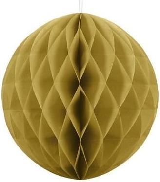 Productafbeelding Partydeco Bol van vloeipapier, goud 10cm