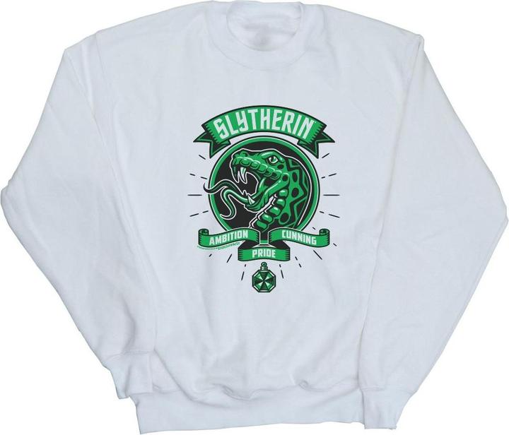 Actual product image Womens/Ladies Slytherin Toon Crest Sweatshirt (XXL)