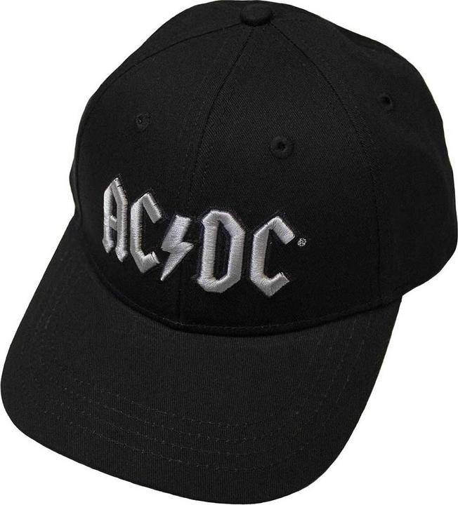 AC/DC Silver Logo Baseball Cap