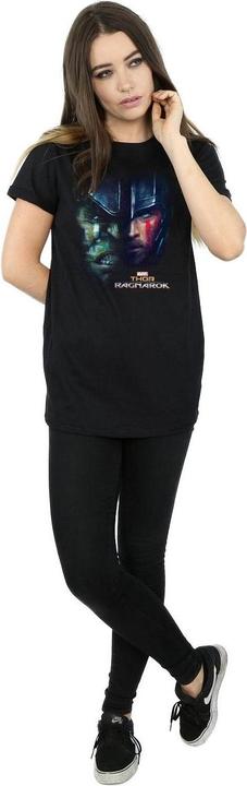 Immagine prodotto Universal Textiles Femme/Ladies - Maglietta boyfriend in cotone Hulk Split Face (XXL)