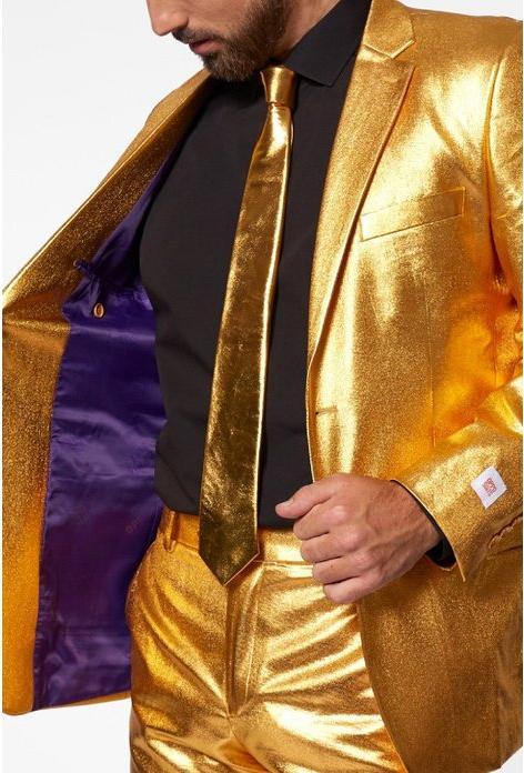 Actual product image OppoSuits Groovy Gold (54)