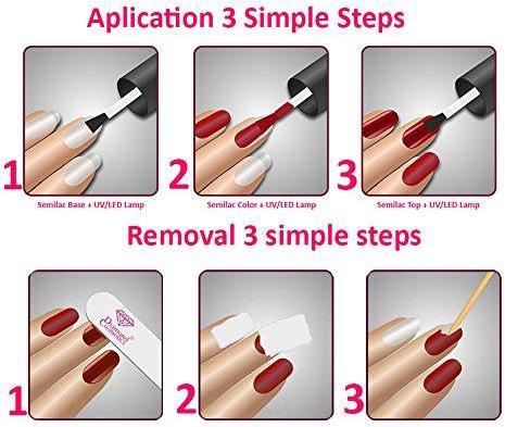 Actual product image Semilac 132 Orange Lollipop 7ml (Orange Lollipop, UV gel varnish)