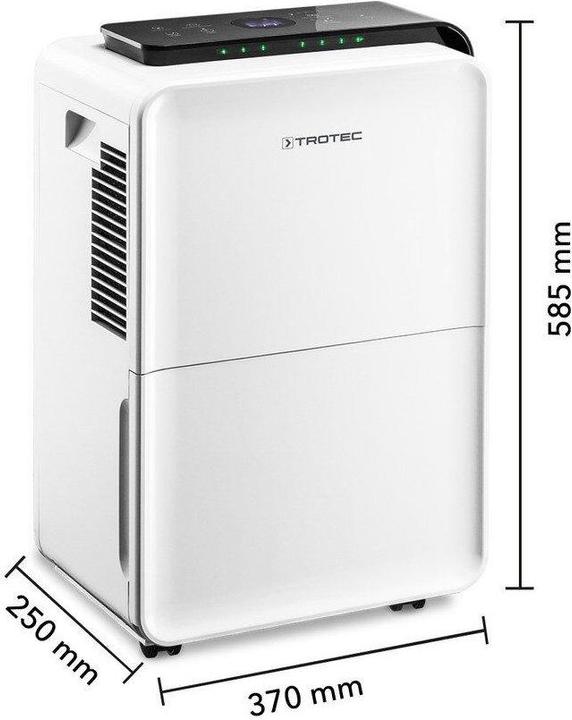 Produktbild Trotec Condensing dehumidifier TTK 99 HEPA, Name: TTK 99 HEPA, Suitable for indoor use: up to (90 m², 31 l/24h)