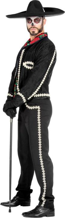 Produktbild Wilbers Herren Mariachi Kostüm, schwarz (XL)