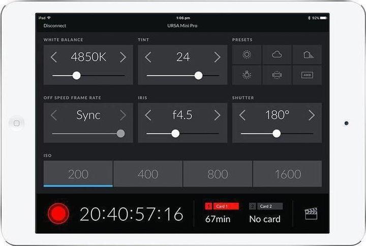 Immagine prodotto Blackmagic URSA Mini Pro 4.6K G2 (11.94 Mpx, 60p)
