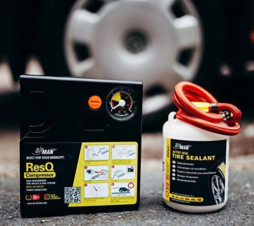 Actual product image Airman 71-051-011 ResQ Tech Integrated Tire Repair Kit Tire Puncture (0.45 l)
