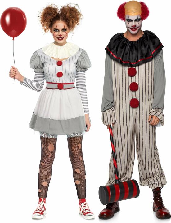 Actual product image Leg Avenue Creepy clown (M, L)