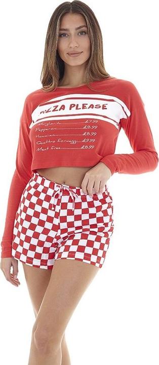 Actual product image Brave Soul Loungewear set for women Pizza (XS)