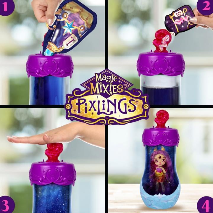 Produktbild Magic mixies pixlings galaxy hair doll single pk pippa (30530)