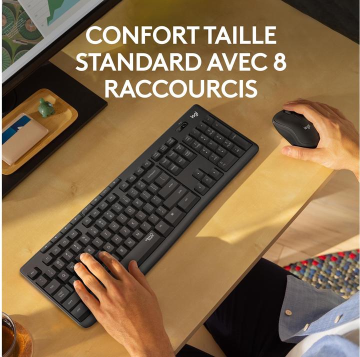 Actual product image Logitech MK295 Silent (US, Wireless)