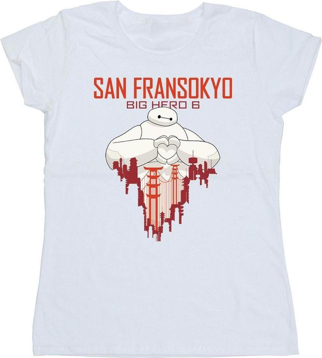Produktbild Disney Big Hero 6 Baymax San Fransokyo Heart TShirt (XL)