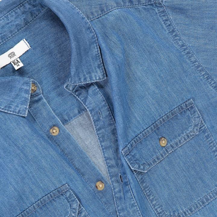Image du produit La Redoute Collections Chemise en jean (XXS)