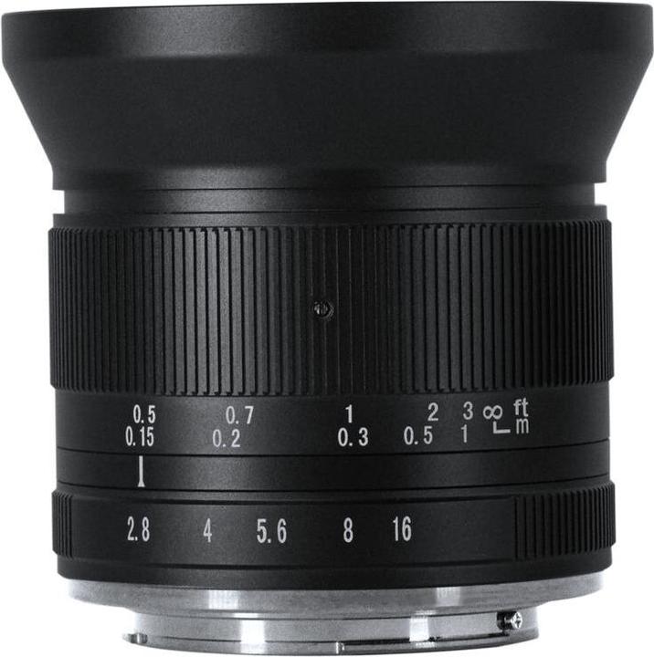 7artisans Lunghezza focale fissa 12mm F/2.8 MKII - Sony E-Mount (Sony E, APS-C / DX)