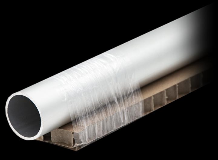 Actual product image Brütsch-Rüegger Metals Cylinder tube Aluminium, 55.00 x 2.50 mm (1 x 1.5 m)