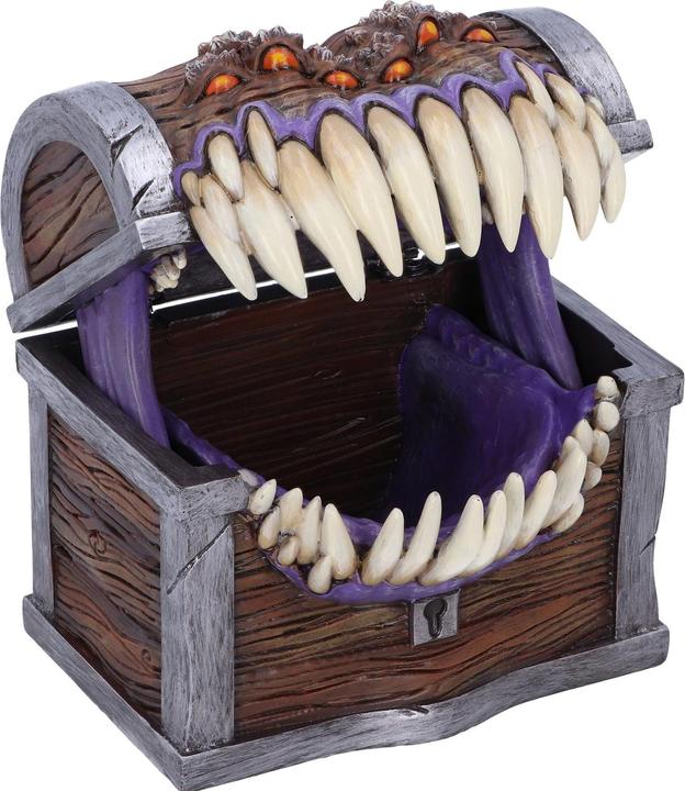 Immagine prodotto Nemesis Now Scatola di dadi del gioco di ruolo Dungeons & Dragons Mimic