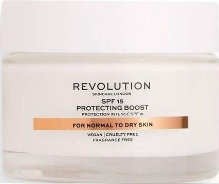 Immagine prodotto Revolution Skincare Crema idratante per pelli da normali a secche (50 ml, Crema da giorno, SPF 15)