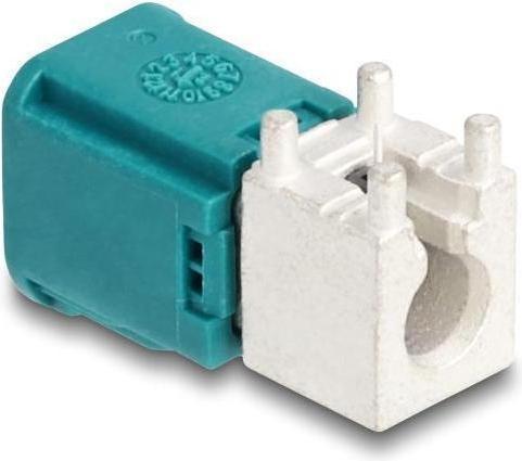 Immagine prodotto Delock Mini spina FAKRA ad angolo singolo tipo A PCB (Connettore del cavo di rete)