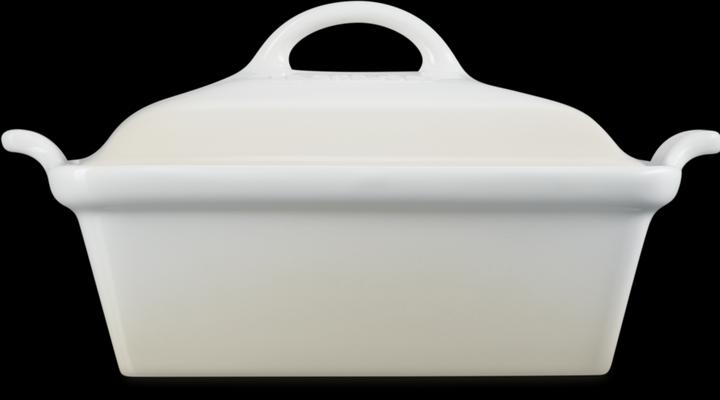 Image du produit Le Creuset Plat à four Tradition Couvercle en grès Carré Meringue