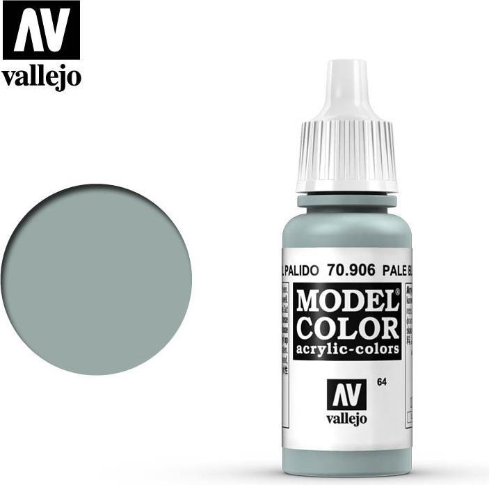 Actual product image Vallejo Model Colour - Pale Blue (70.906)