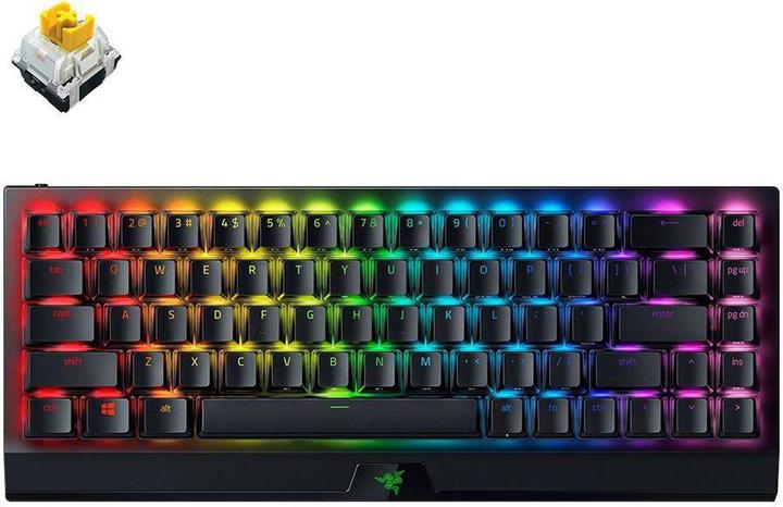 Actual product image Razer BlackWidow V3 Mini HyperSpeed Phantom Edition (US, Wireless, Cable)