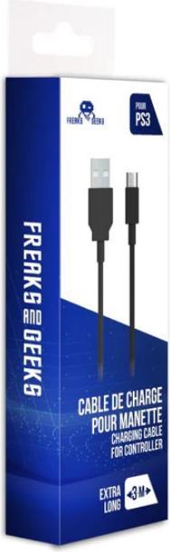 Produktbild Freaks and Geeks Ladekabel für (PS3)