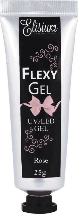 Elisium Flexy Gel Rose nail gel 25g (Rose, Farblack)