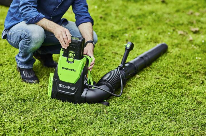 Actual product image Greenworks GD60BPB 60V "DigiPro" (Rechargeable battery operated, Leaf blower)