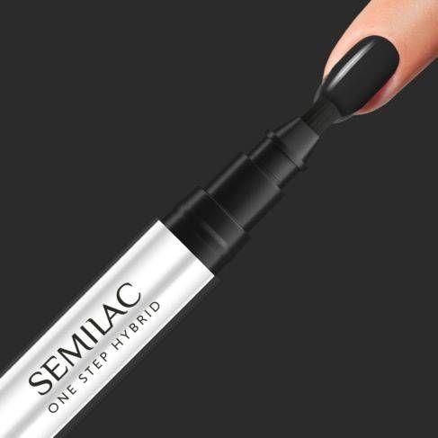 Produktbild Semilac One Step Hybrid The Black 3ml S190 universal (The Black, UV-Gel Lack)