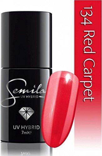Image du produit Semilac UV hybrid gel polish 134 Red Carpet 7ml (134 Tapis rouge, Vernis semi-permanent)