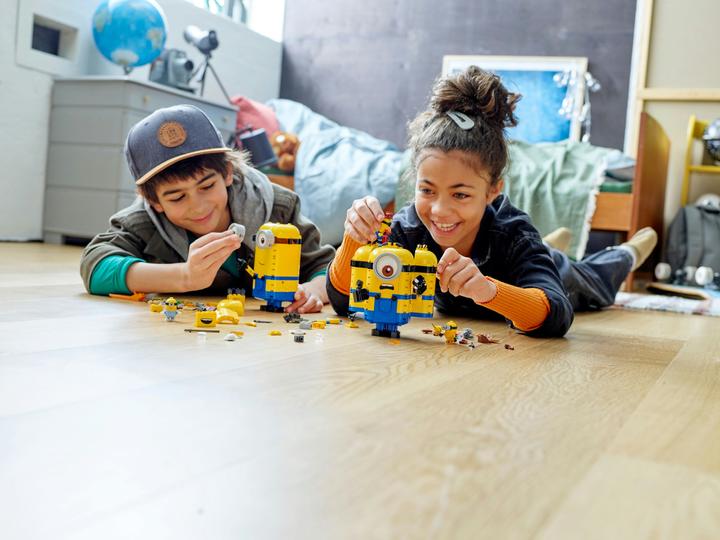 Image du produit LEGO 75551 Minions Figurines Brique et sa cachette (75551, LEGO Minions)